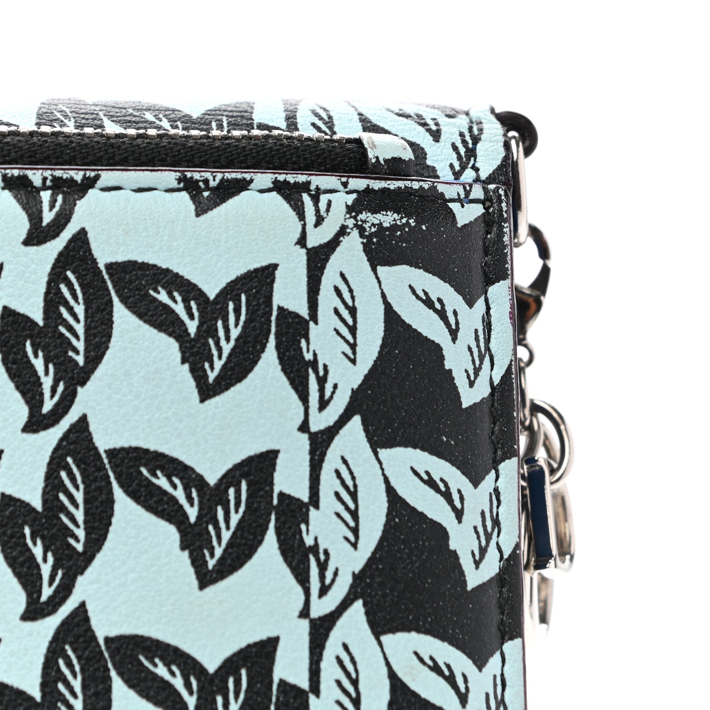 Printed Calfskin Diorissimo Medium Envelope Wallet