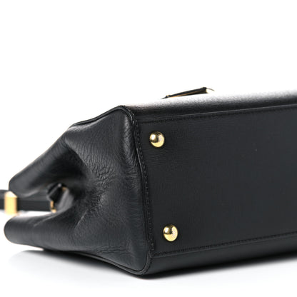 Fendi Vitello Elite Petite 2Jours Tote Black 10 of 13