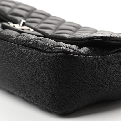 Chanel Caviar Quilted Jumbo Easy Flap Black 8 of 15