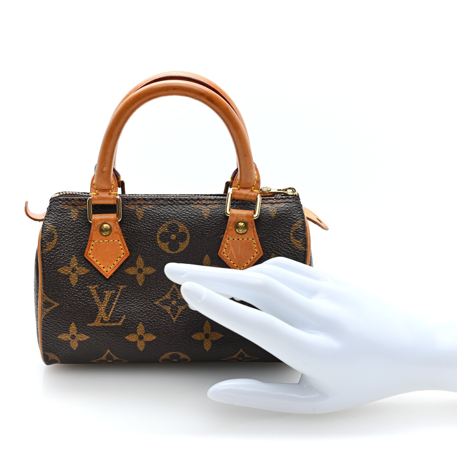 Louis Vuitton Monogram Mini Sac HL Speedy 2 of 9