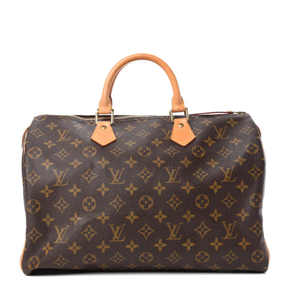 Louis Vuitton Monogram Speedy 35 1 of 17