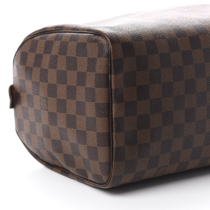 Louis Vuitton Damier Ebene Speedy 30 5 of 9