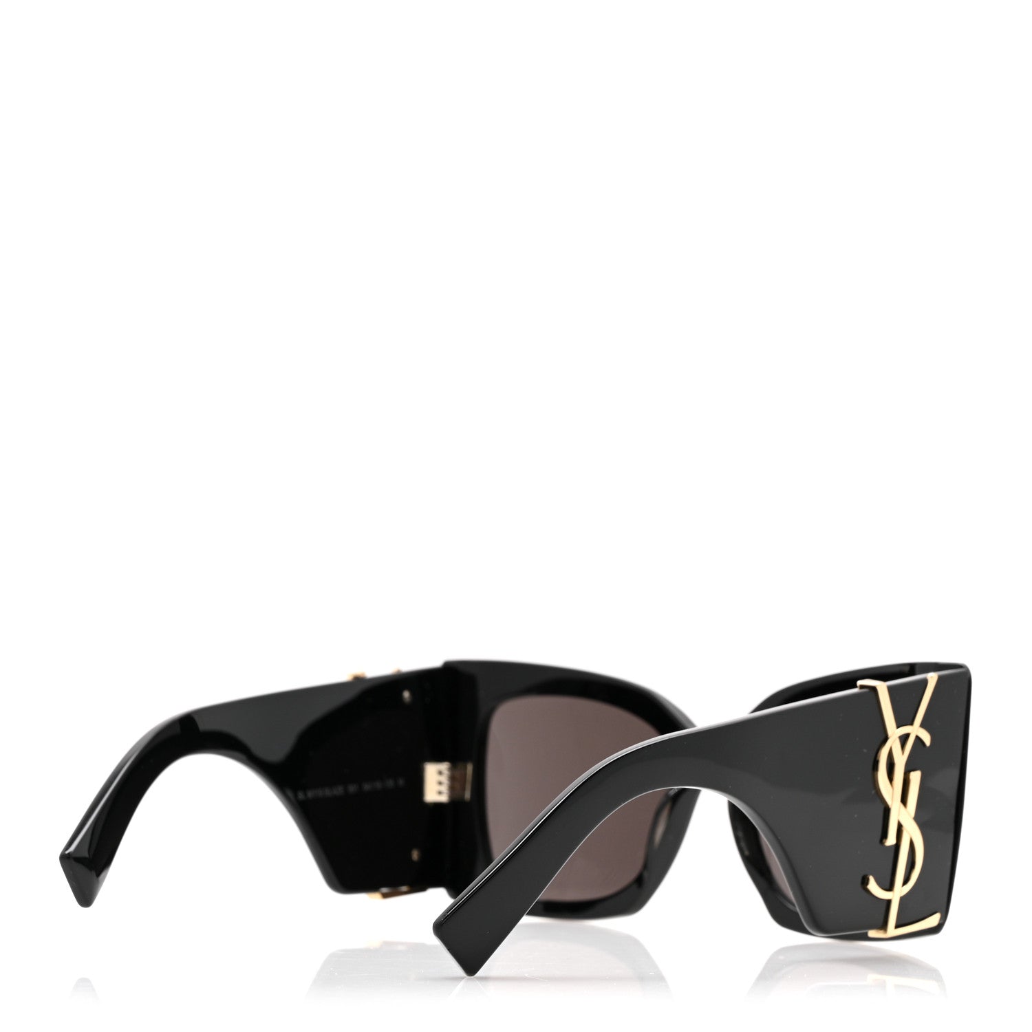 Saint Laurent Acetate Blaze Sunglasses SL M119 Black 4 of 8