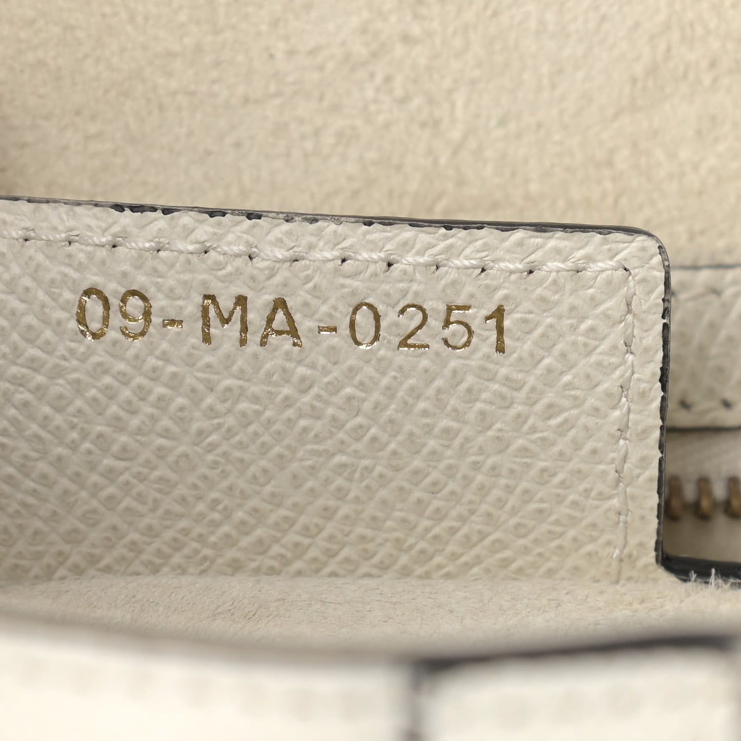 Grained Calfskin Saddle Bag Latte