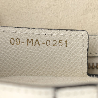 Christian Dior Grained Calfskin Saddle Bag Latte 9 of 9