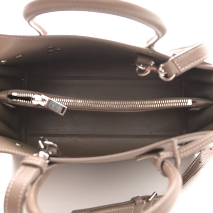 Saint Laurent Grained Calfskin Topstich Baby Sac De Jour Taupe 5 of 20