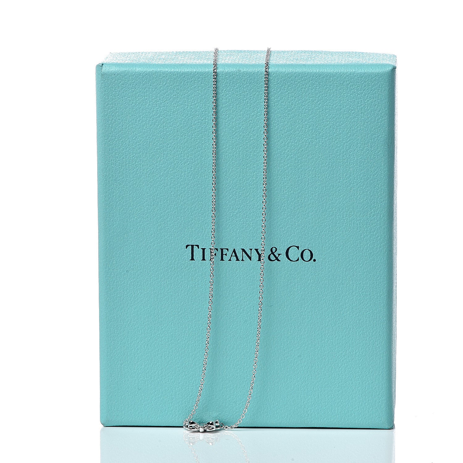Tiffany Platinum Diamond Small Enchant Butterfly Pendant Necklace 7 of 7