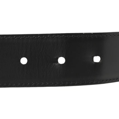Louis Vuitton Calfskin 35mm LV Skyline Belt 100 40 Black 4 of 5