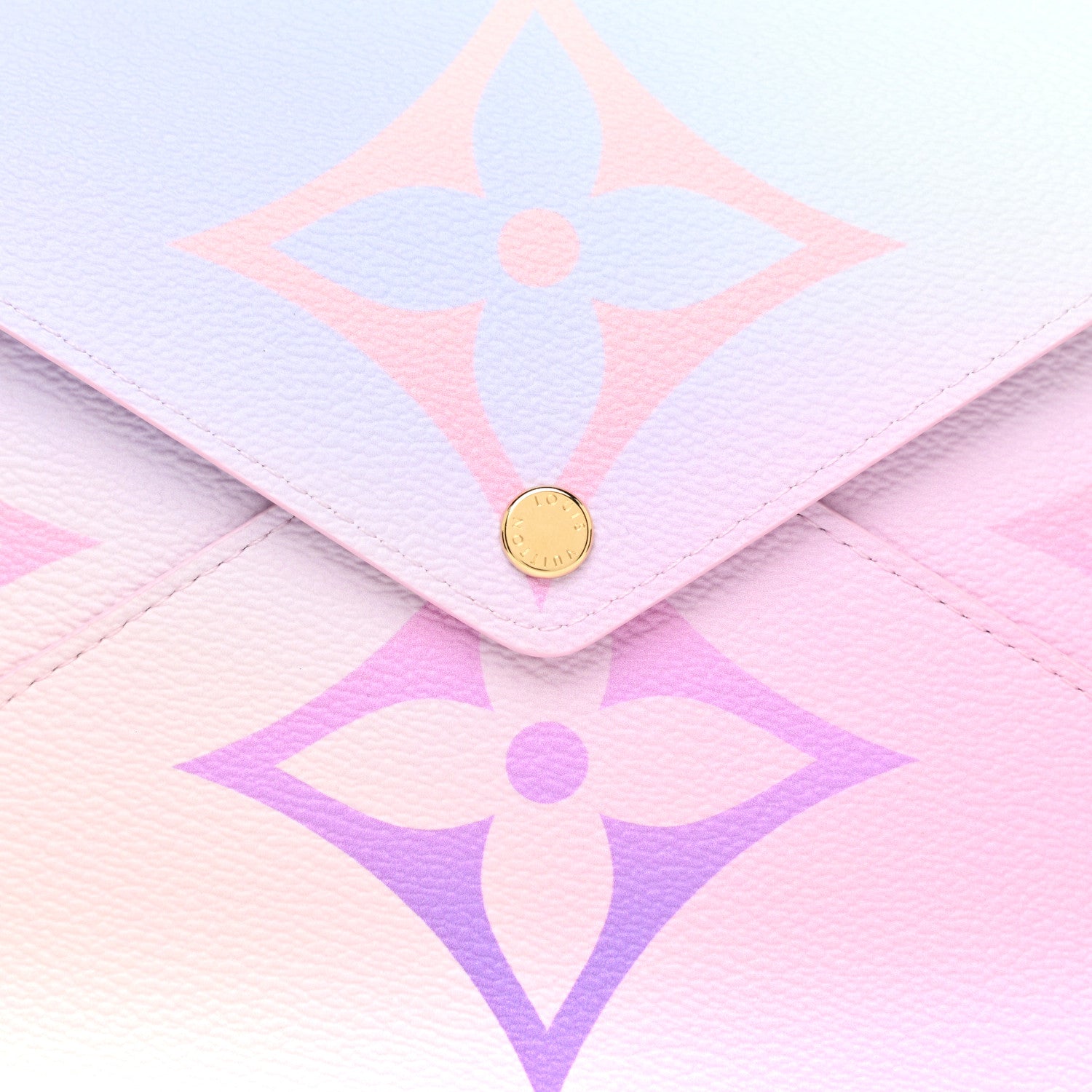 Louis Vuitton Monogram Giant Spring In The City Kirigami Pochette Set Sunrise Pastel Midnight Fuchsia Sunset Kaki 10 of 13