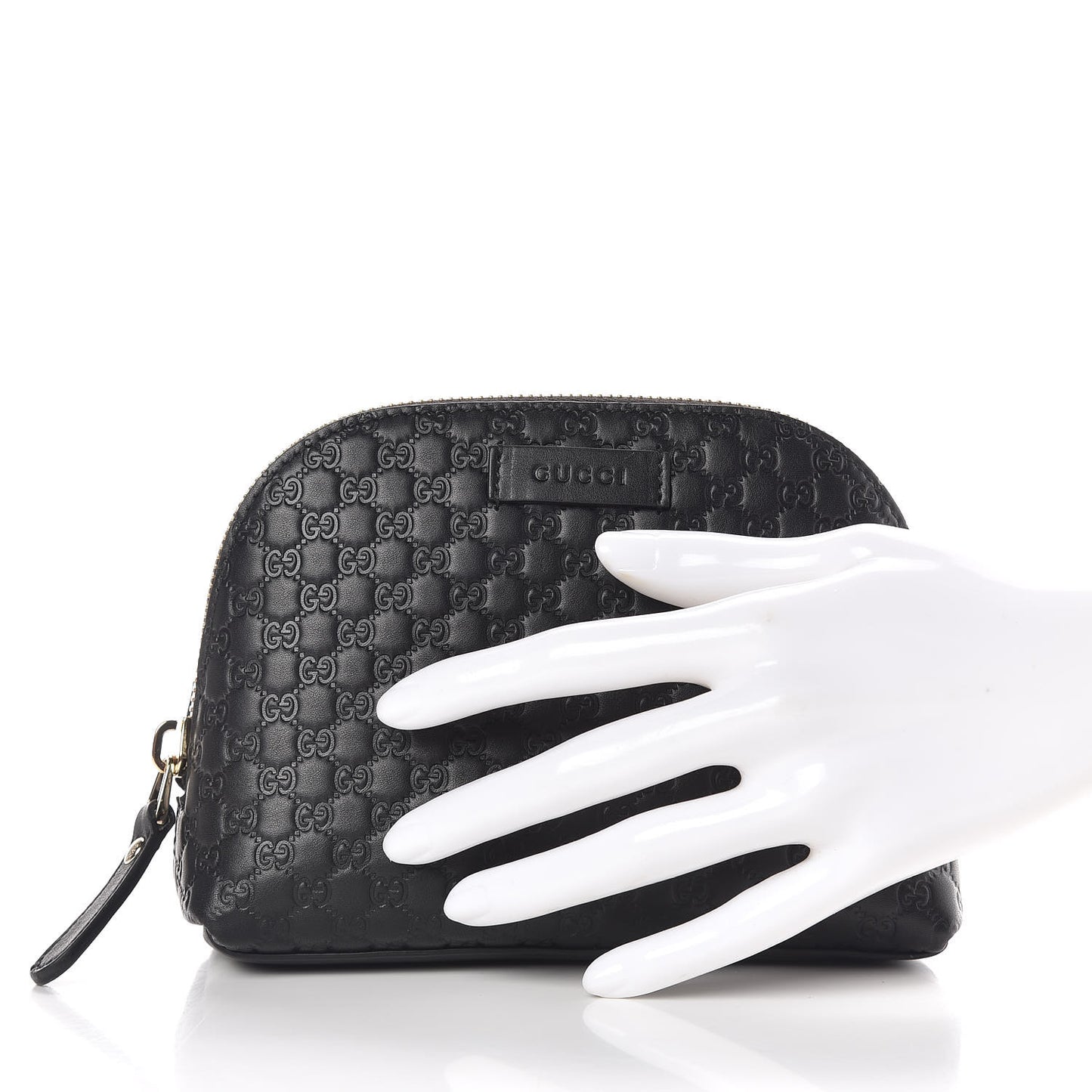 Microguccissima GG Cosmetic Case Black