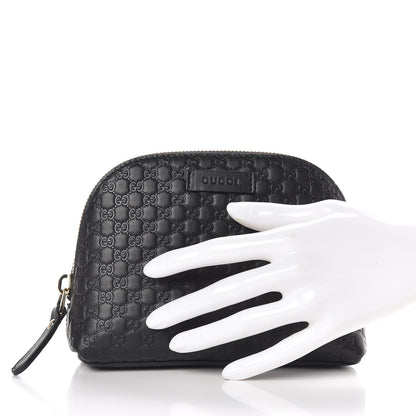 Gucci Microguccissima GG Cosmetic Case Black 2 of 10