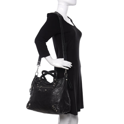 Balenciaga Agneau Giant 12 Silver Hardware Velo Black 2 of 10