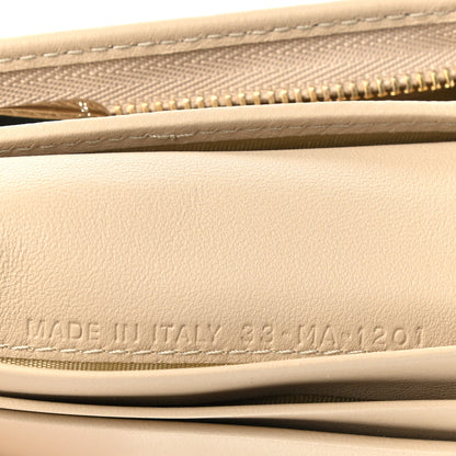 Christian Dior Metallic Lambskin Cannage DiorAmour Lady Dior Card Holder Gold 7 of 7