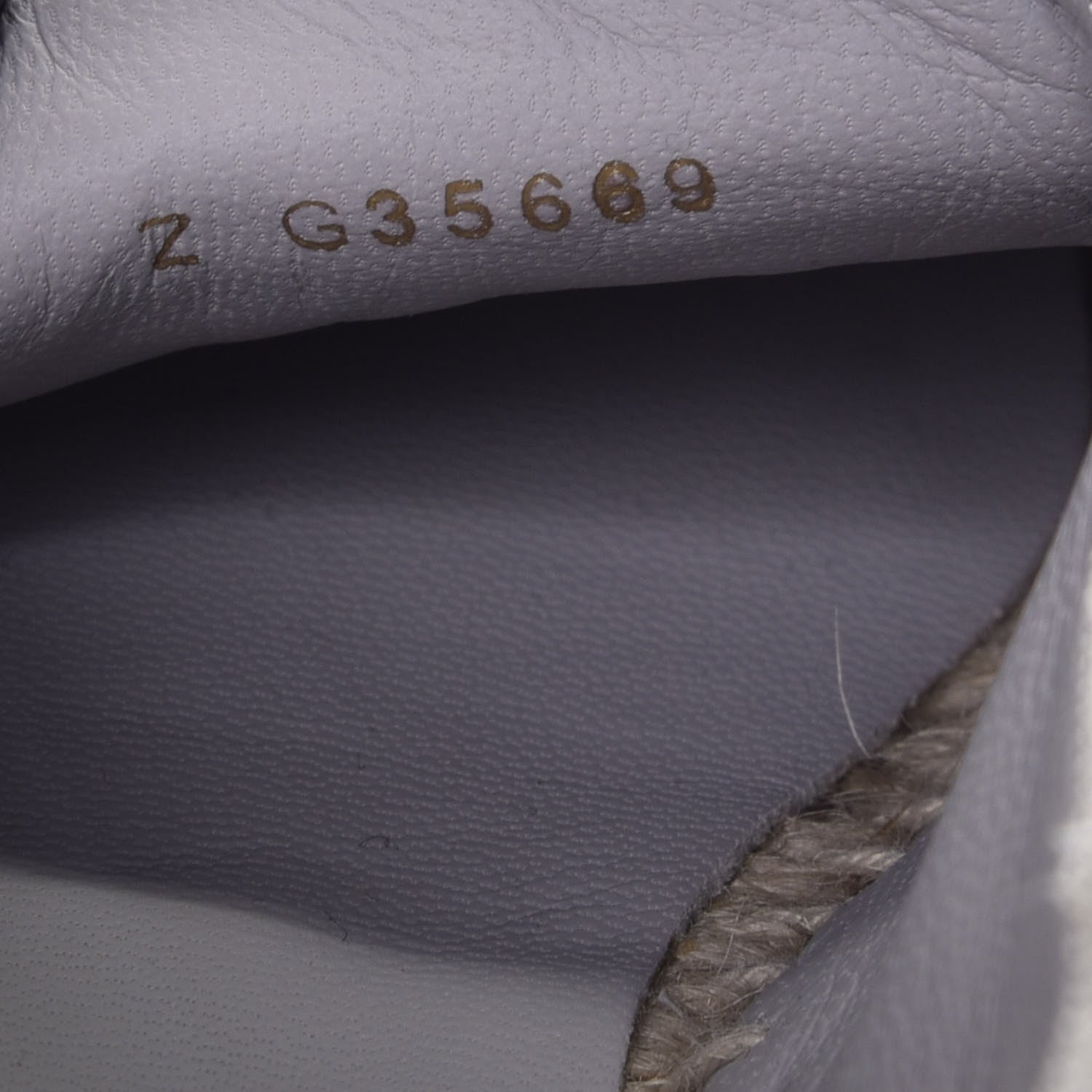 Chanel Lambskin Quilted CC Espadrilles 37 Grey 8 of 9