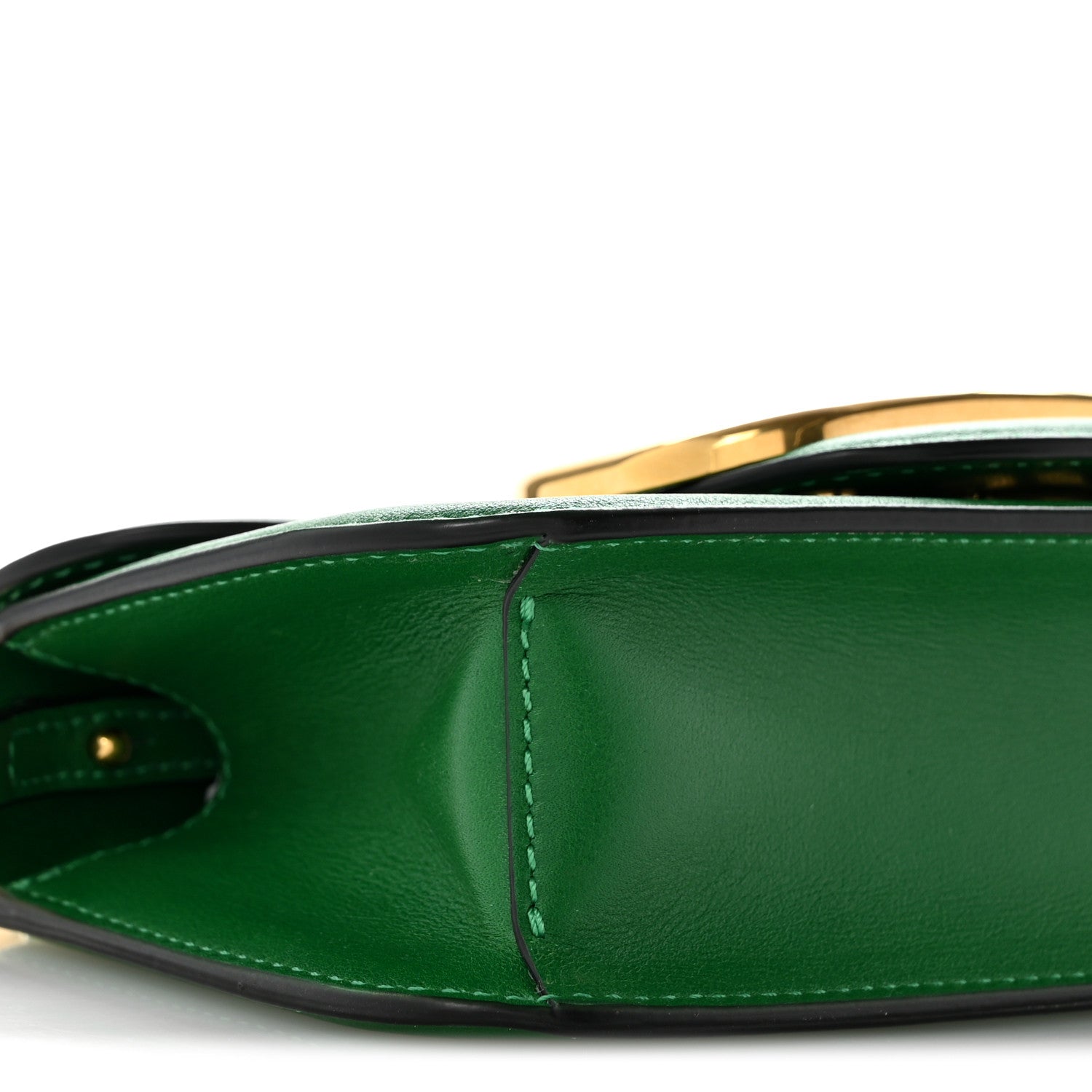 Valentino Garavani Calfskin Vlogo Small Loco Shoulder Bag Gea Green 9 of 11