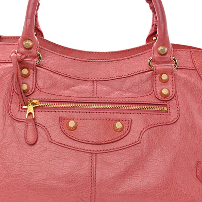 Balenciaga Agneau Giant 12 Gold Hardware Part Time Rose Bombon Raspberry 9 of 13