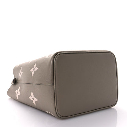 Louis Vuitton Empreinte Monogram Giant Neonoe MM Tourterelle Creme 5 of 10