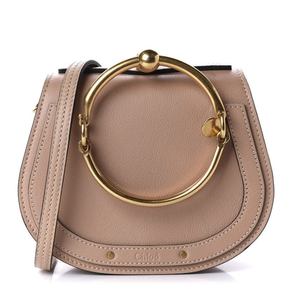 Chloe Calfskin Suede Small Nile Bracelet Bag Biscotti Beige 1 of 11