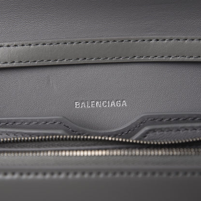 Balenciaga Shiny Box Calfskin Small B Bag Balenciaga Grey 5 of 10