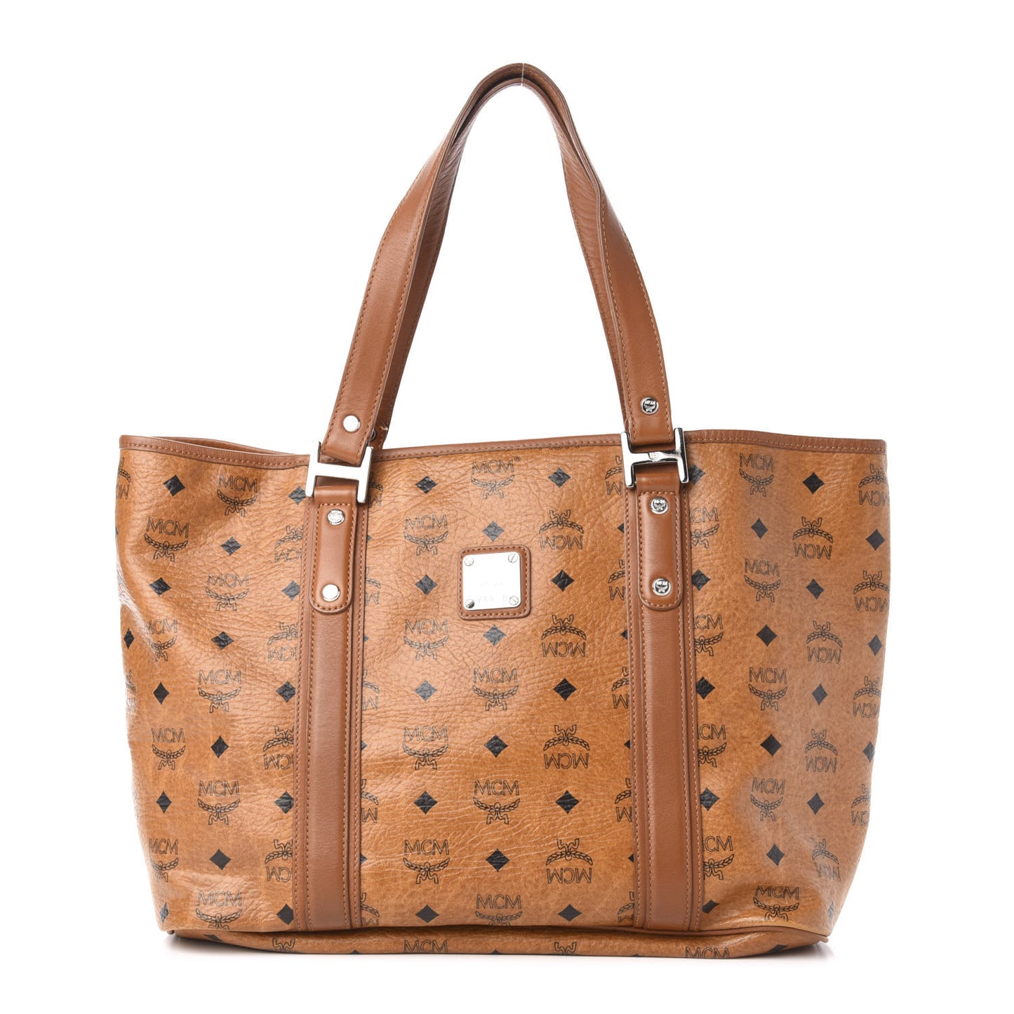 Visetos Shopping Tote Cognac