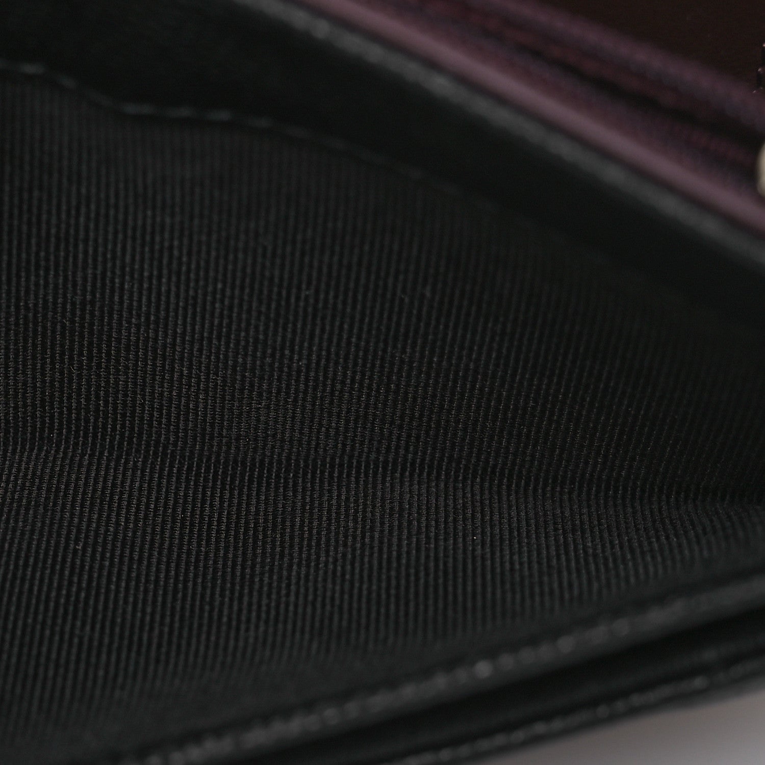 Chanel Caviar Quilted Medium Gusset Flap Wallet Black 8 of 15