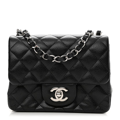 Chanel Caviar Quilted Mini Square Flap Black 1 of 9