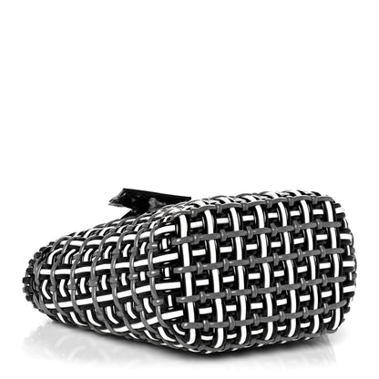 Balenciaga Patent XS Bistro Basket Black White 4 of 10