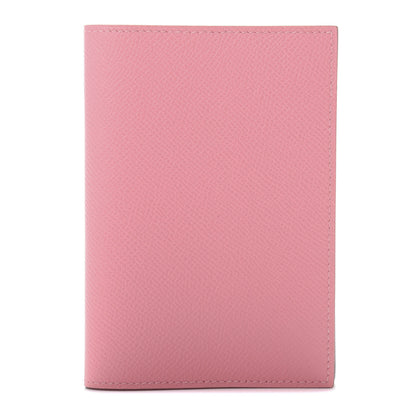 Hermes Epsom MC2 Passport Holder Rose Confetti 1 of 8
