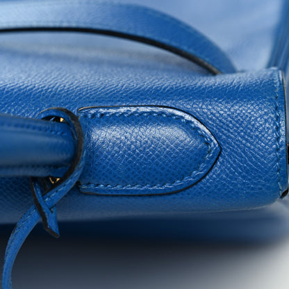 Hermes Courchevel Kelly Retourne 32 Bleu France 12 of 40
