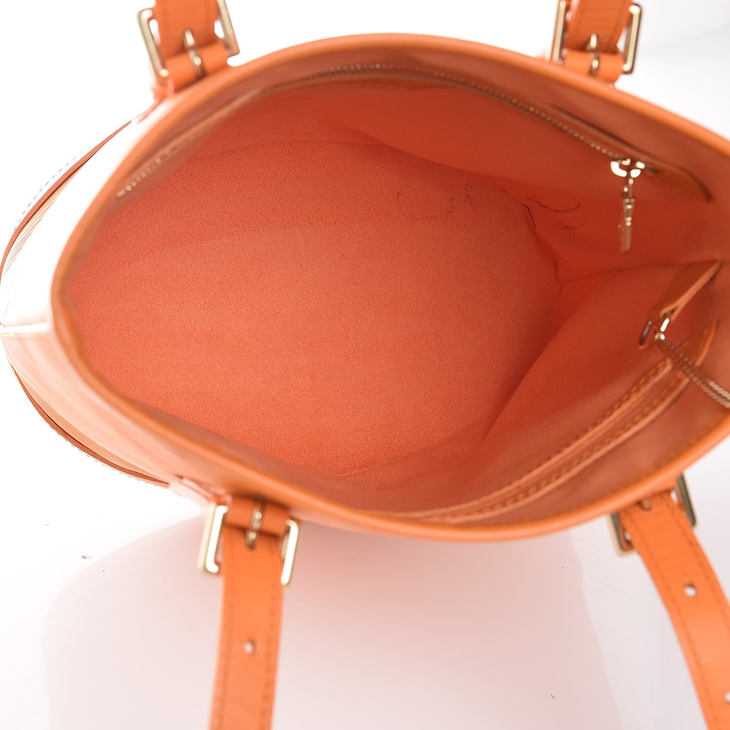 Louis Vuitton Epi Petit Bucket 23 Mandarin 6 of 10