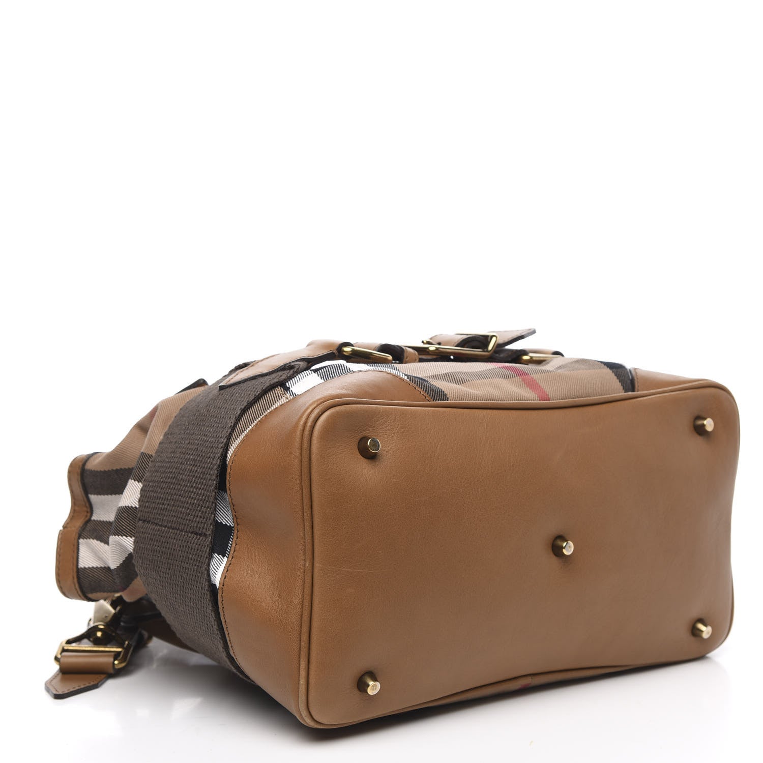 Burberry House Check Medium Brecon Tote Brown 4 of 14