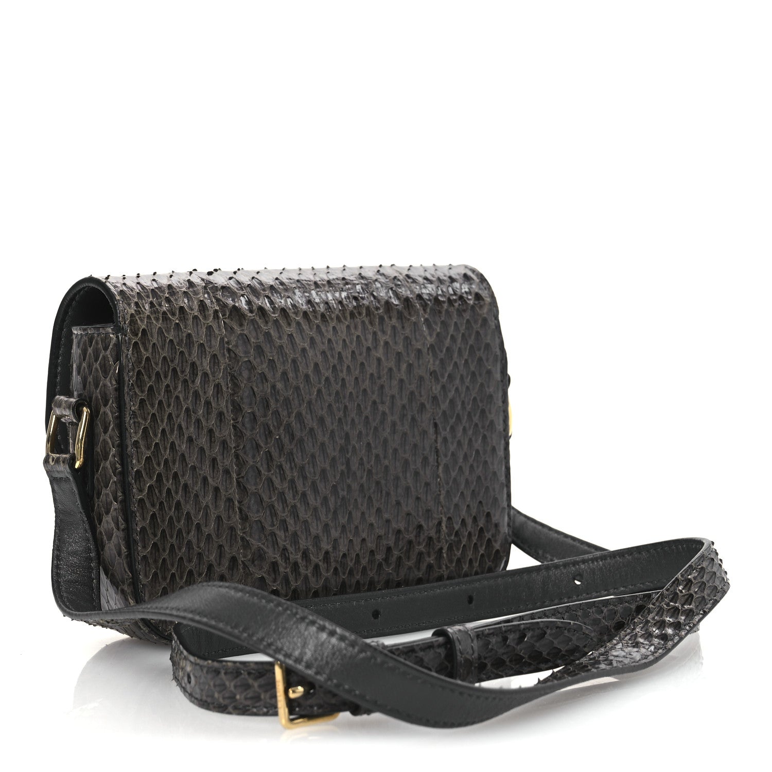 Celine Watersnake Teen Triomphe Grey 3 of 12