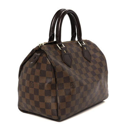 Louis Vuitton Damier Ebene Speedy 25 3 of 10