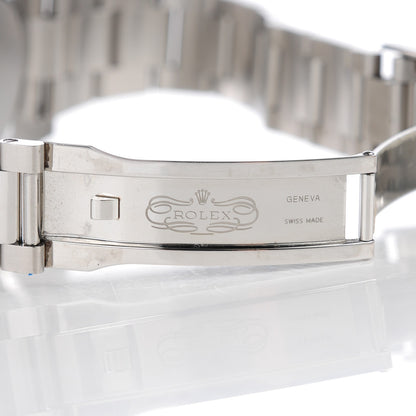 Rolex Stainless Steel 18K White Gold 41mm Oyster Perpetual Datejust Watch White 116334 5 of 8