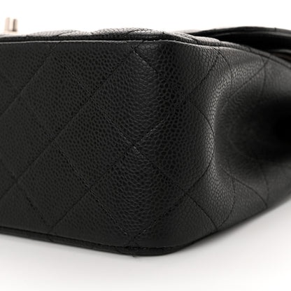 Chanel Caviar Quilted Jumbo Double Flap Black 10 of 11