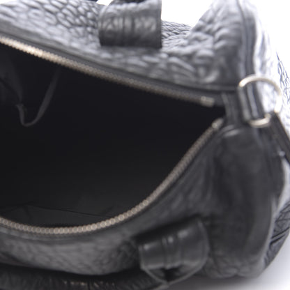 Alexander Wang Pebbled Lambskin Rocco Black Nickel Hardware 4 of 11