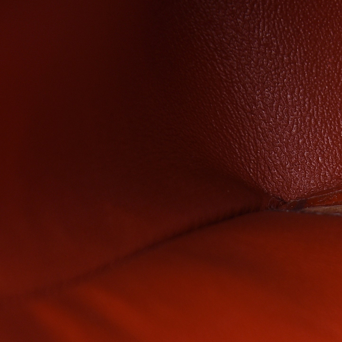 Caviar Quilted Maxi Double Flap Dark Orange