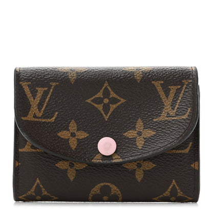 Louis Vuitton Monogram Rosalie Coin Purse Rose Ballerine 1 of 9