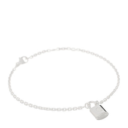 Louis Vuitton Sterling Silver Lockit Bracelet 1 of 4