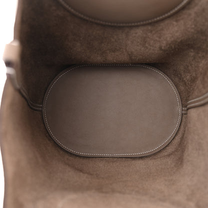 Hermes Taurillon Clemence Swift In-The-Loop 18 Bag Etoupe 5 of 10