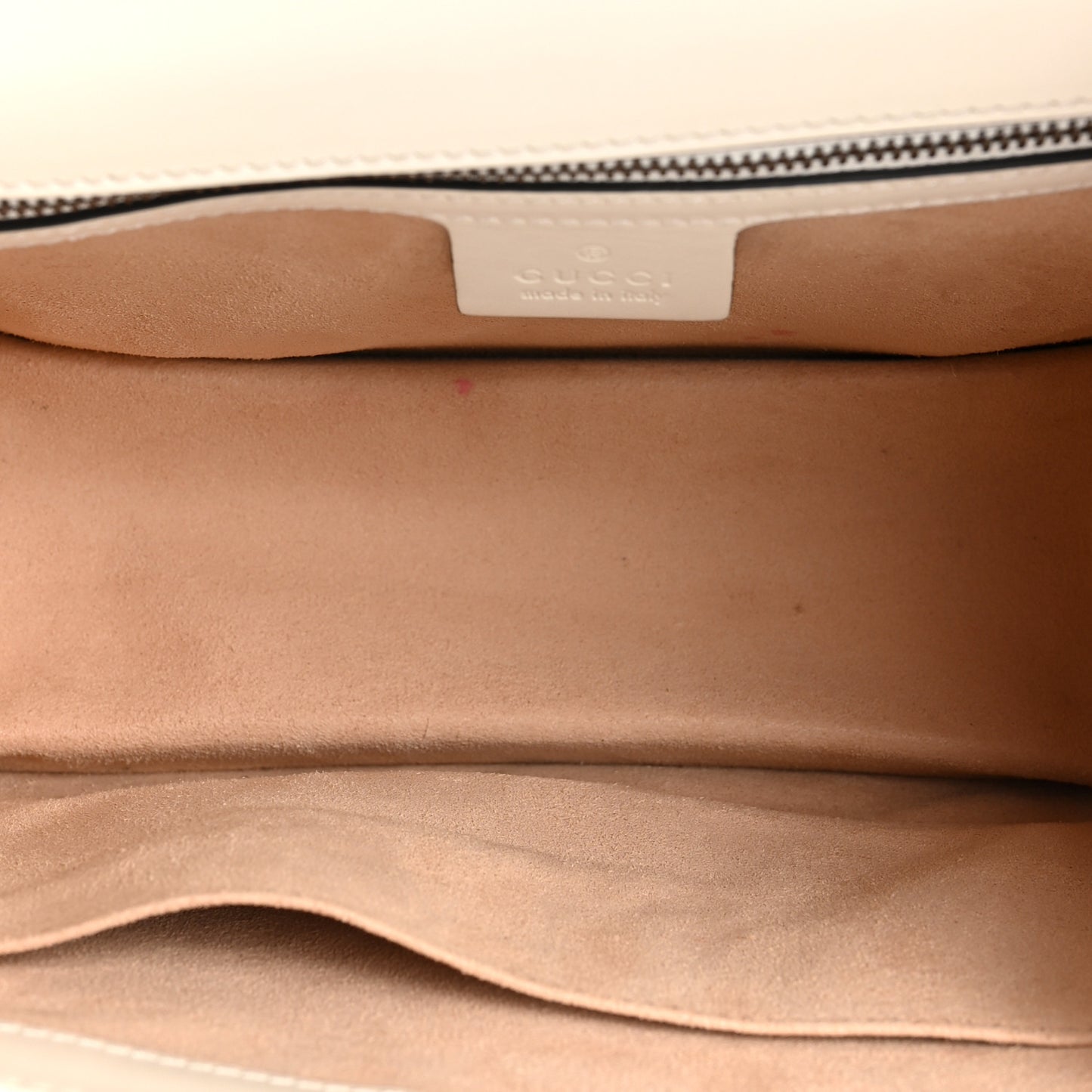 Calfskin Sylvie Web Queen Margaret Shoulder Bag White