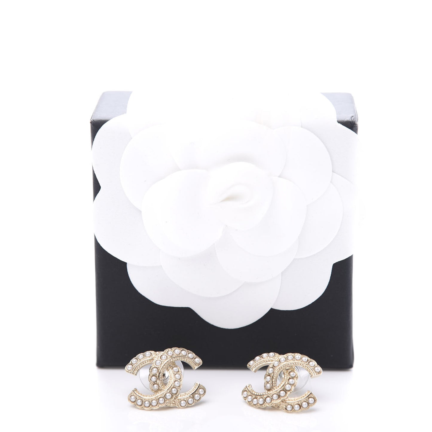 Pearl Queen of France CC Earrings Gold