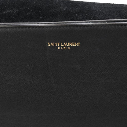 Saint Laurent Calfskin Classic Y Satchel Black 10 of 11