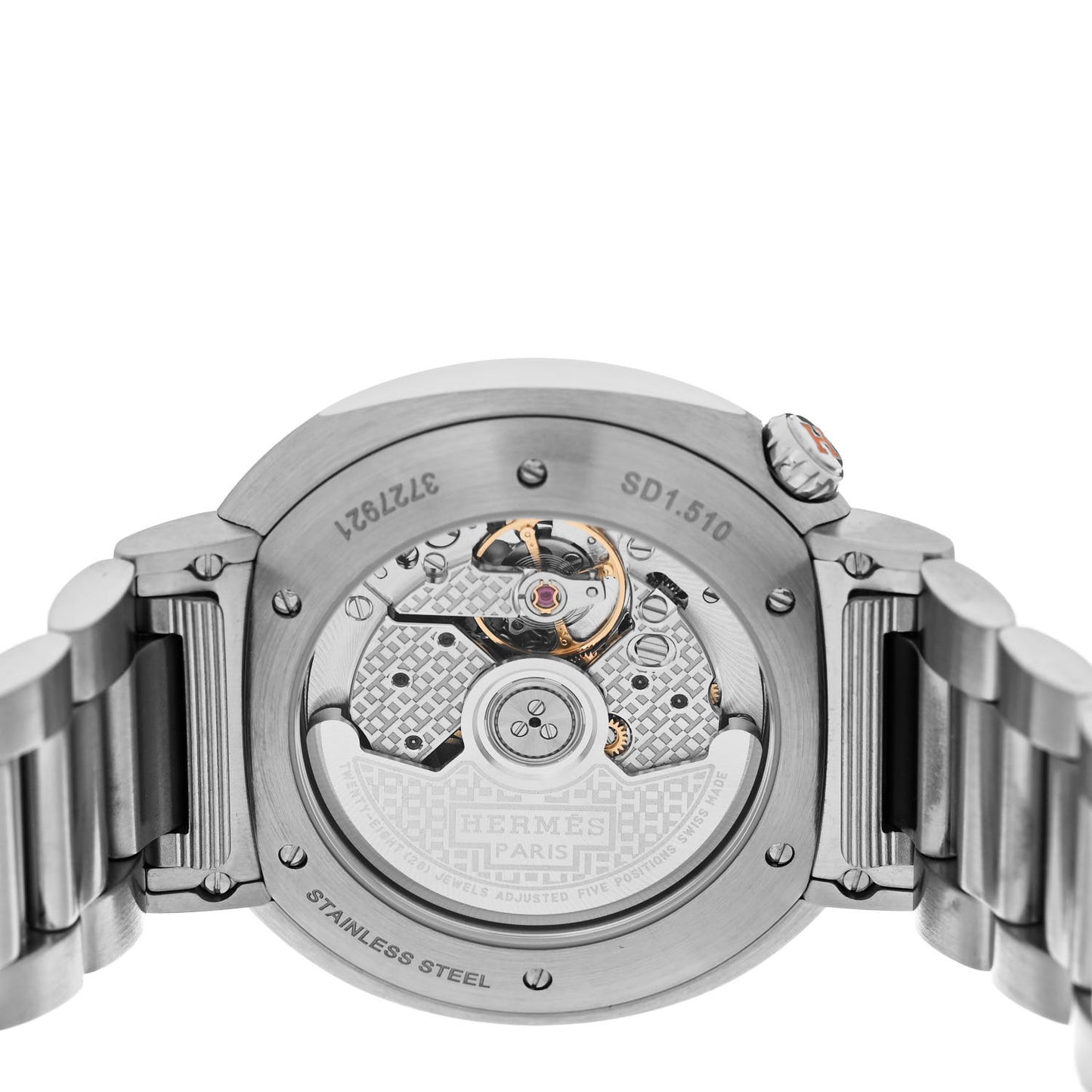 Stainless Steel 36mm Cut Automatic Watch