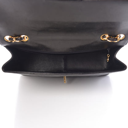 Chanel Lambskin Quilted Jumbo Single Flap Black 5 of 20