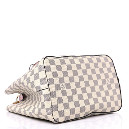 Louis Vuitton Damier Azur Neonoe MM Eau De Rose 4 of 11