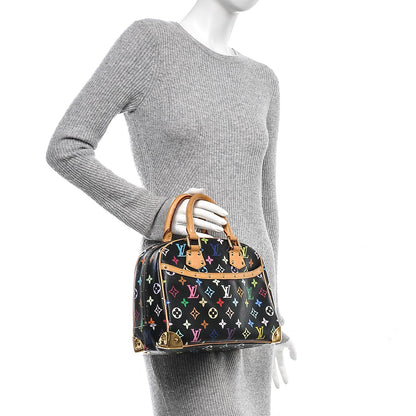Louis Vuitton Monogram Multicolor Trouville Black 2 of 6