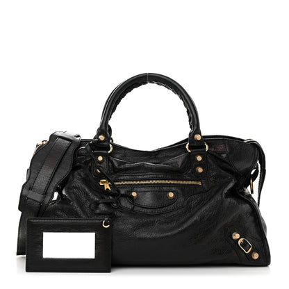 Balenciaga Agneau Giant 12 Gold Hardware City Black 1 of 20