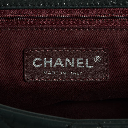 Chanel Iridescent Calfskin In The Mix Jumbo Flap Black 6 of 8