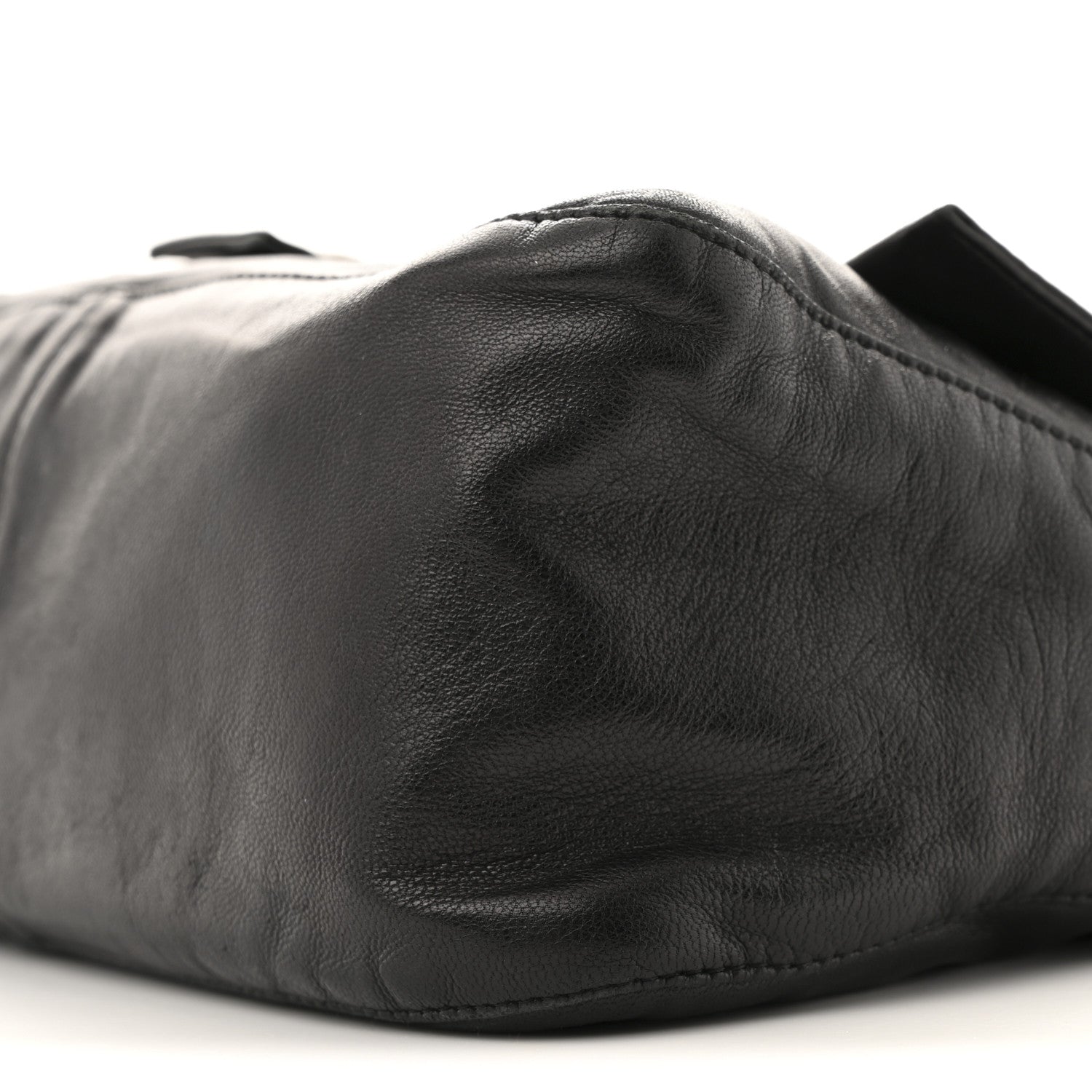 Fendi Vitello Savana Big Forever Mama Baguette Black 9 of 13